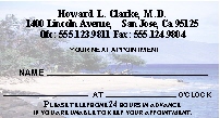 SMC 1 APPOINTMENT CARD