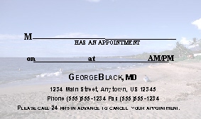 SMC APPOINTMENT CARD 11