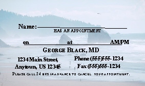 SMC APPOINTMENT CARD 10