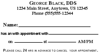 MA APPOINTMENT CARD 1