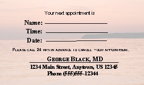 SMC APPOINTMENT CARD 16