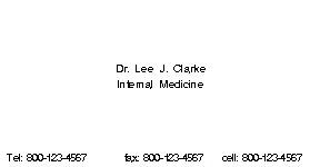 MHC MEDICAL BUSINESS CARD 26
